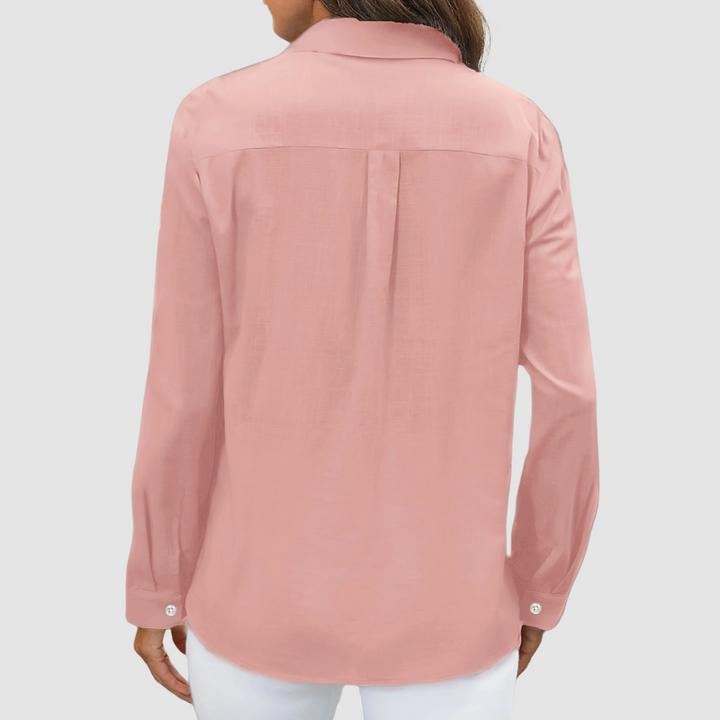 Celest | Elegant pocket Three Quarter blouse