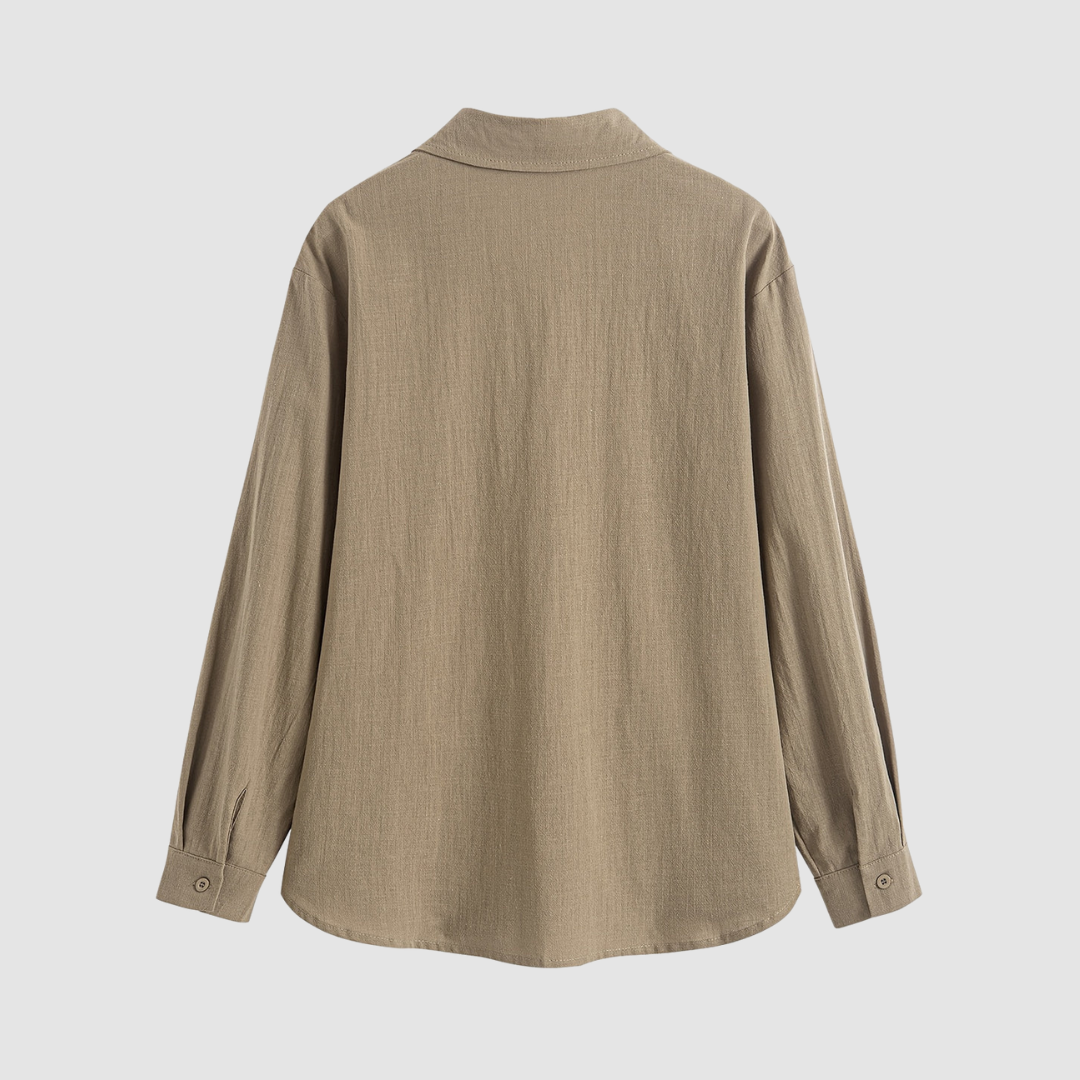 Noemi | Soft Classic Pocket Blouse