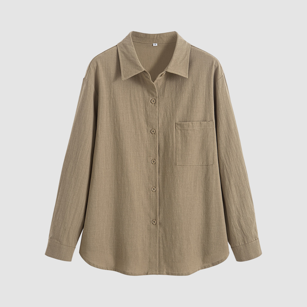 Noemi | Soft Classic Pocket Blouse