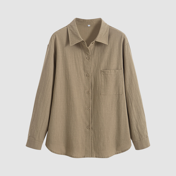 Noemi | Soft Classic Pocket Blouse