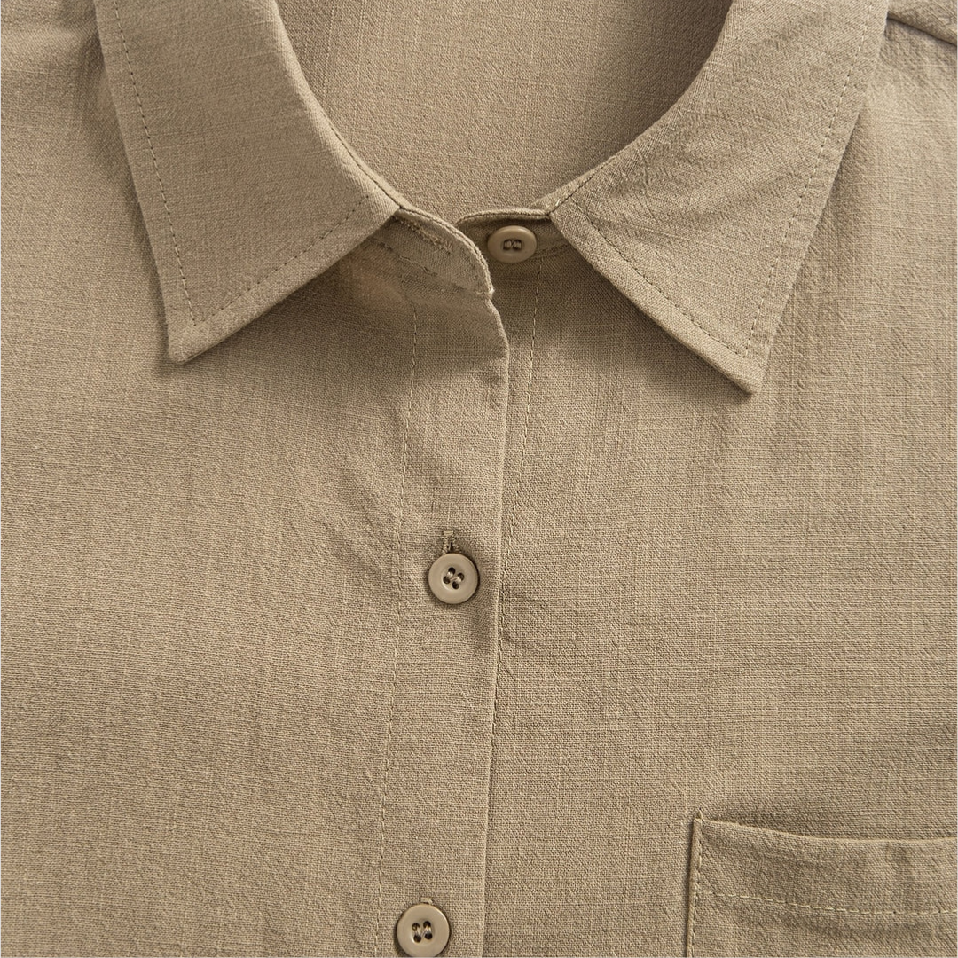 Noemi | Soft Classic Pocket Blouse