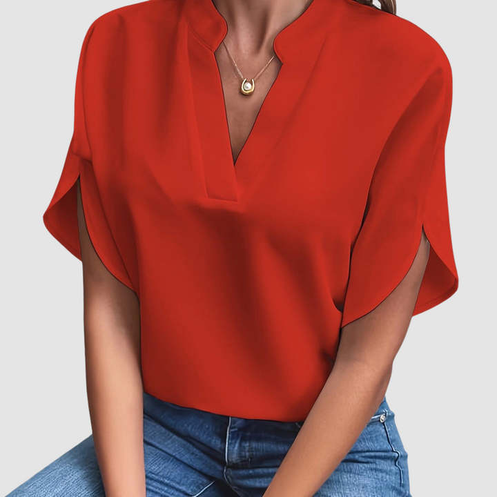 Elain - Draped, Elegant, Chic Blouse