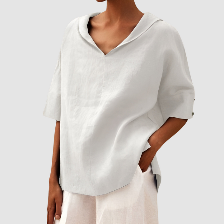 Rosa | Elegant Timeless Three Quarter Blouse