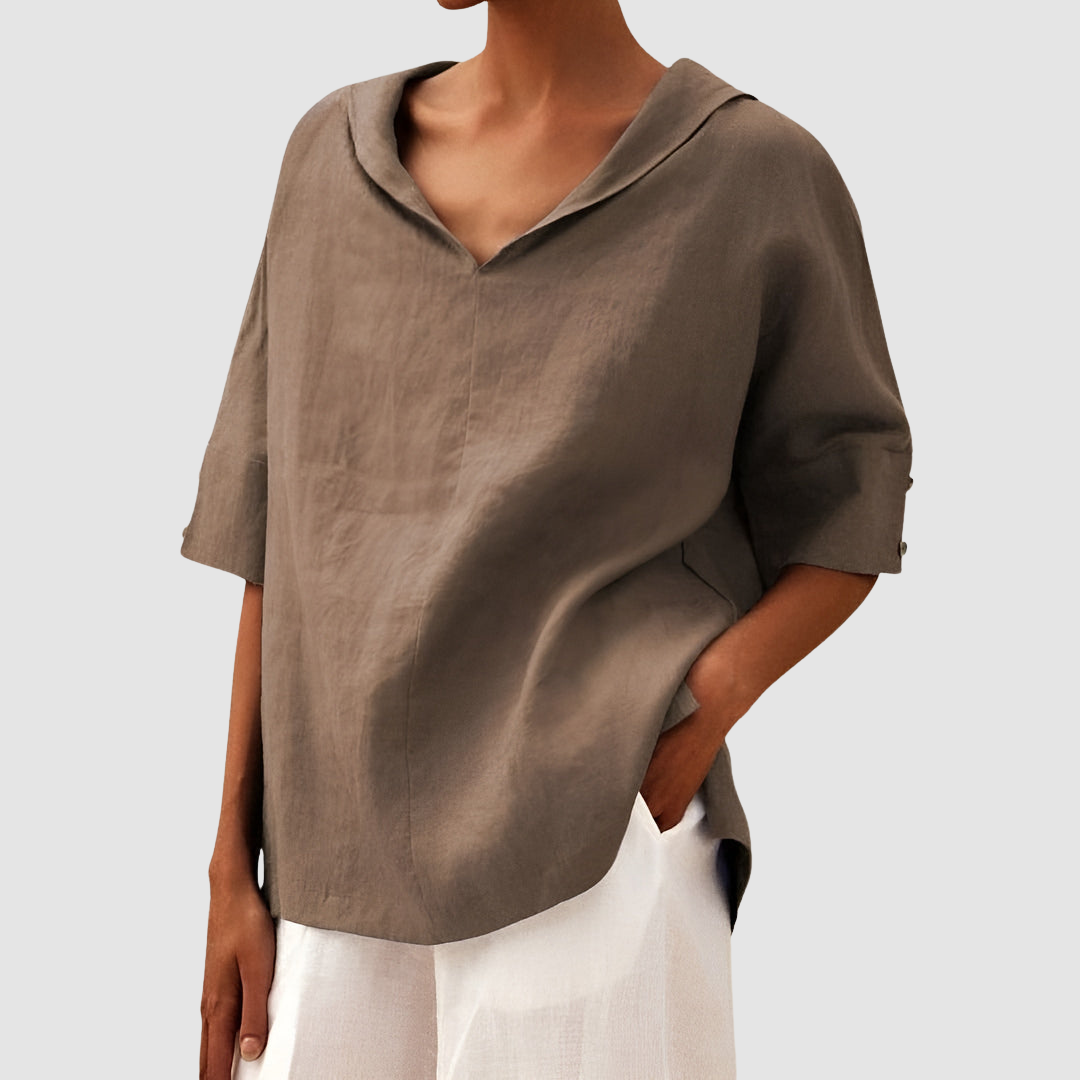 Rosa | Elegant Timeless Three Quarter Blouse