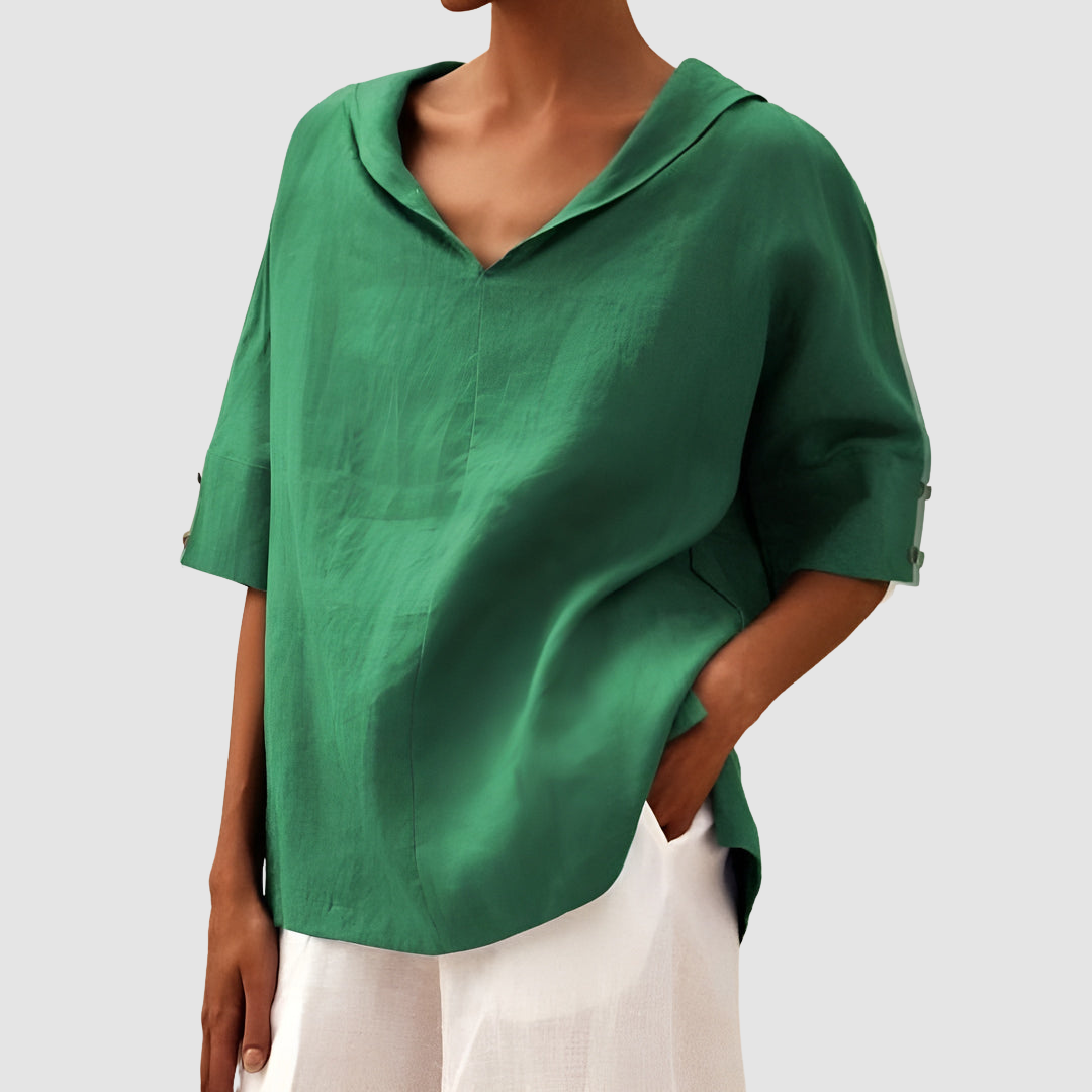 Rosa | Elegant Timeless Three Quarter Blouse