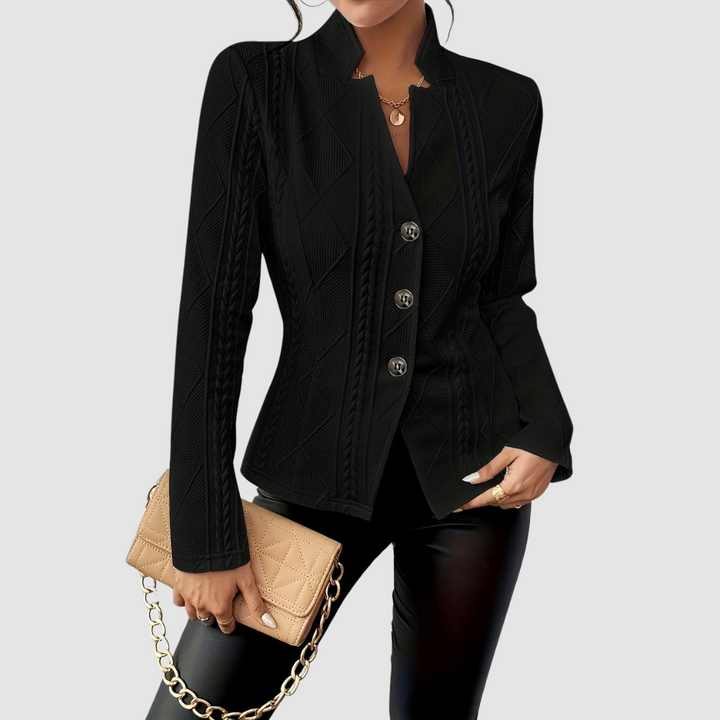 Isabelle - Elegant Blazer with tailored fit, structured silhouette, and versatile style