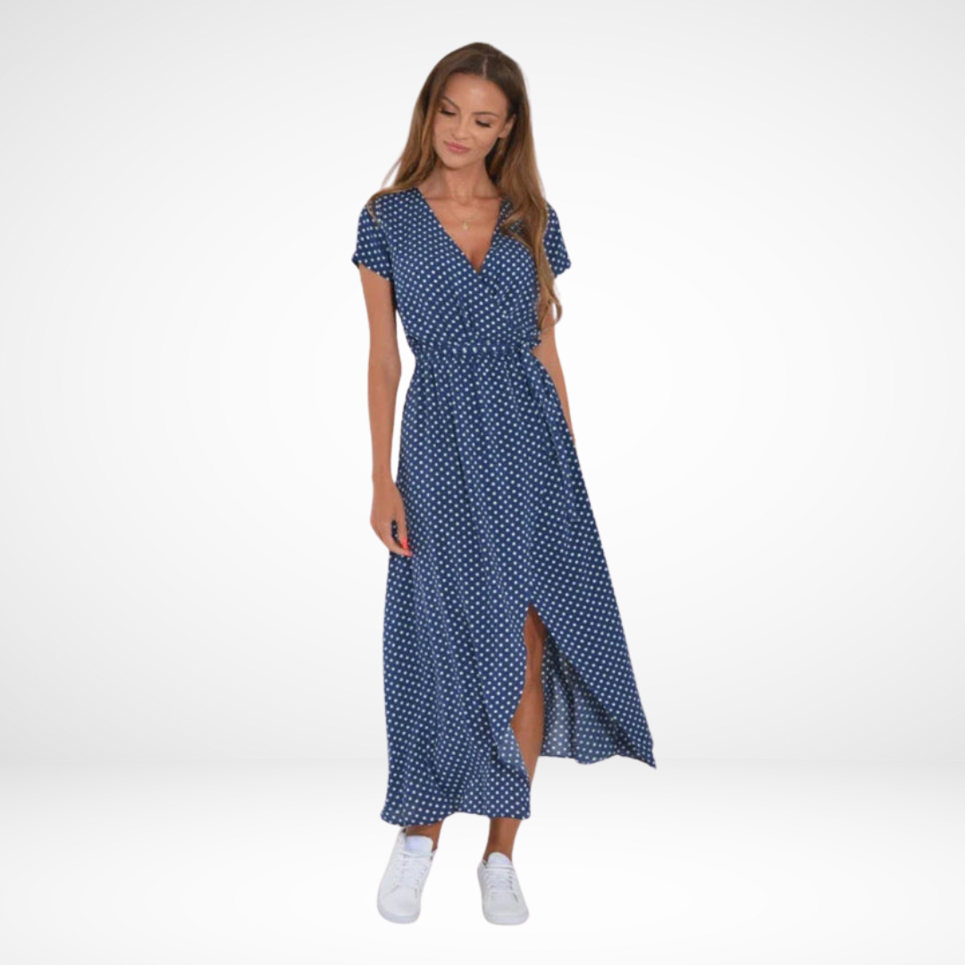 Amari | Elegant Chiffon Midi Dress