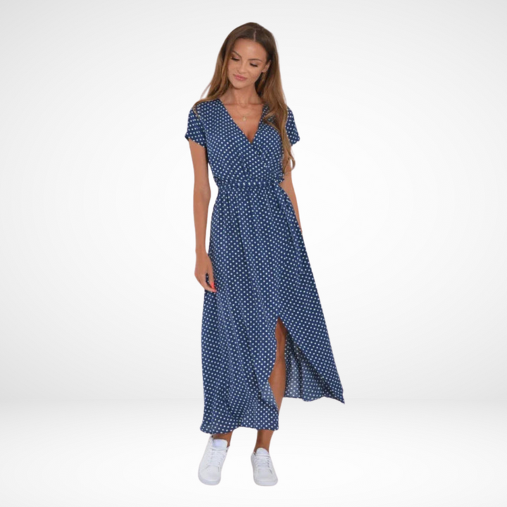 Amari | Elegant Chiffon Midi Dress