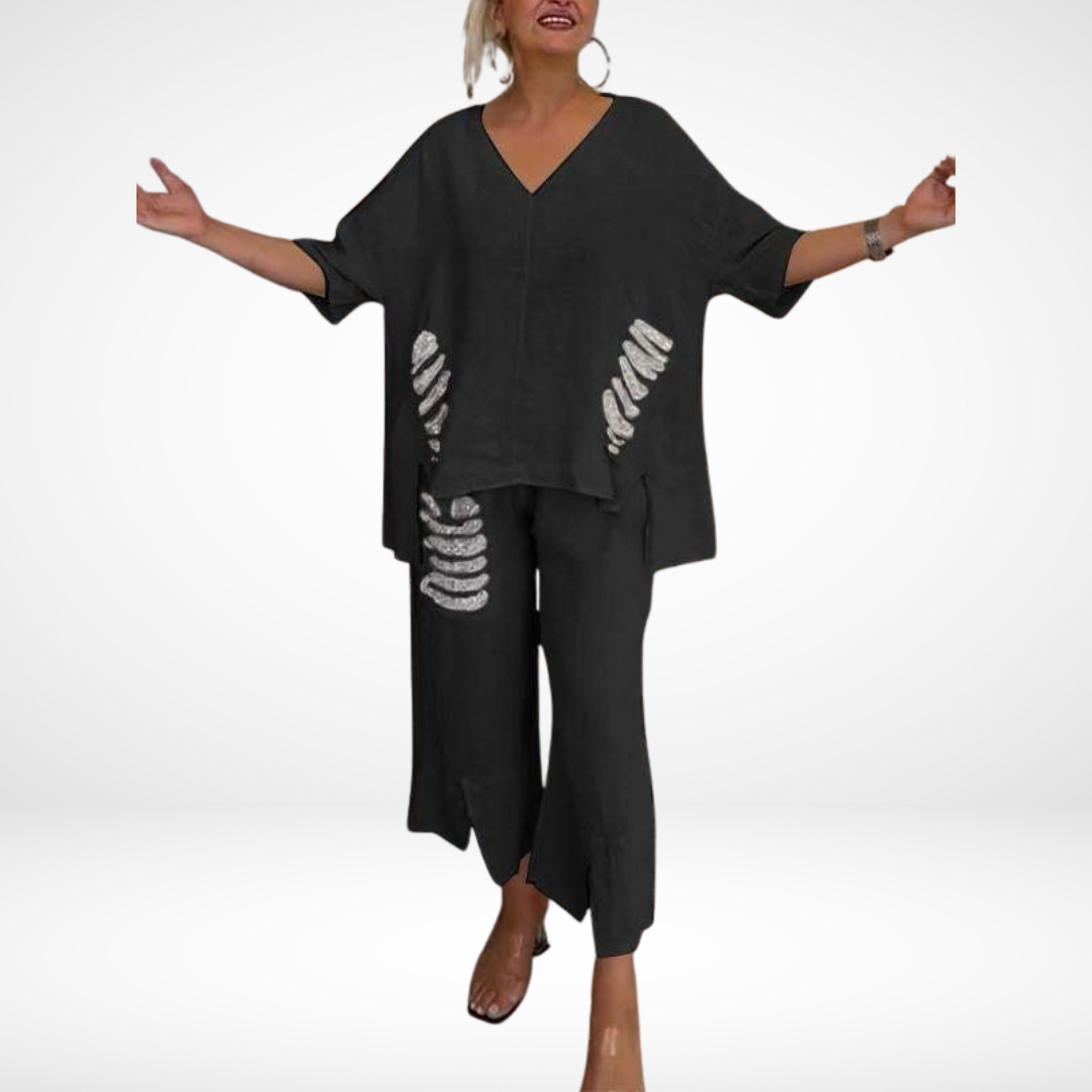Briella - Elegant Two-Piece Summer Set | Chic Casual Outfit
