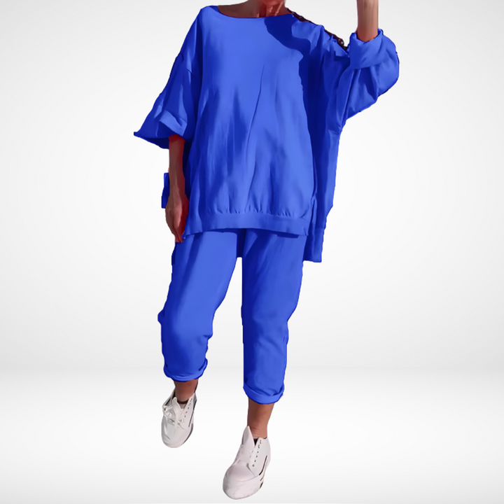 Verlie Comfort Lounge Set - Relaxed Fit, Casual Style, Versatile Lounge Wear
