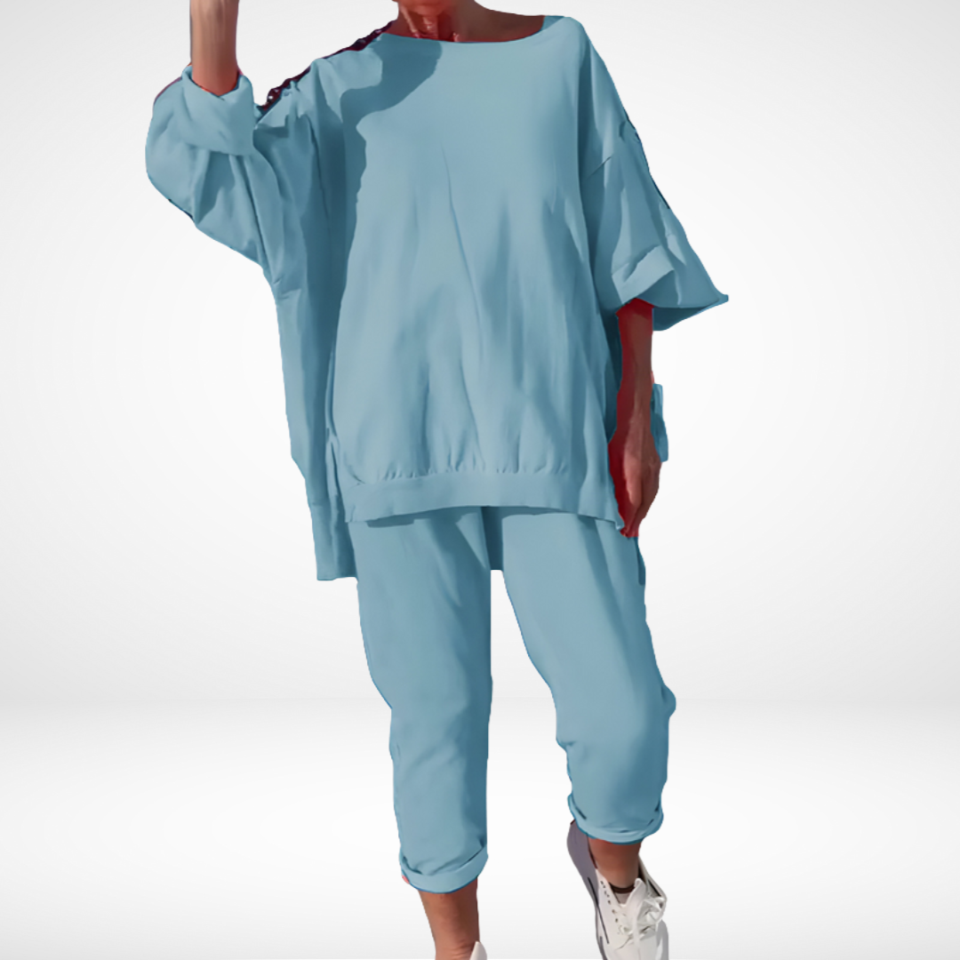 Verlie Comfort Lounge Set - Relaxed Fit, Casual Style, Versatile Lounge Wear