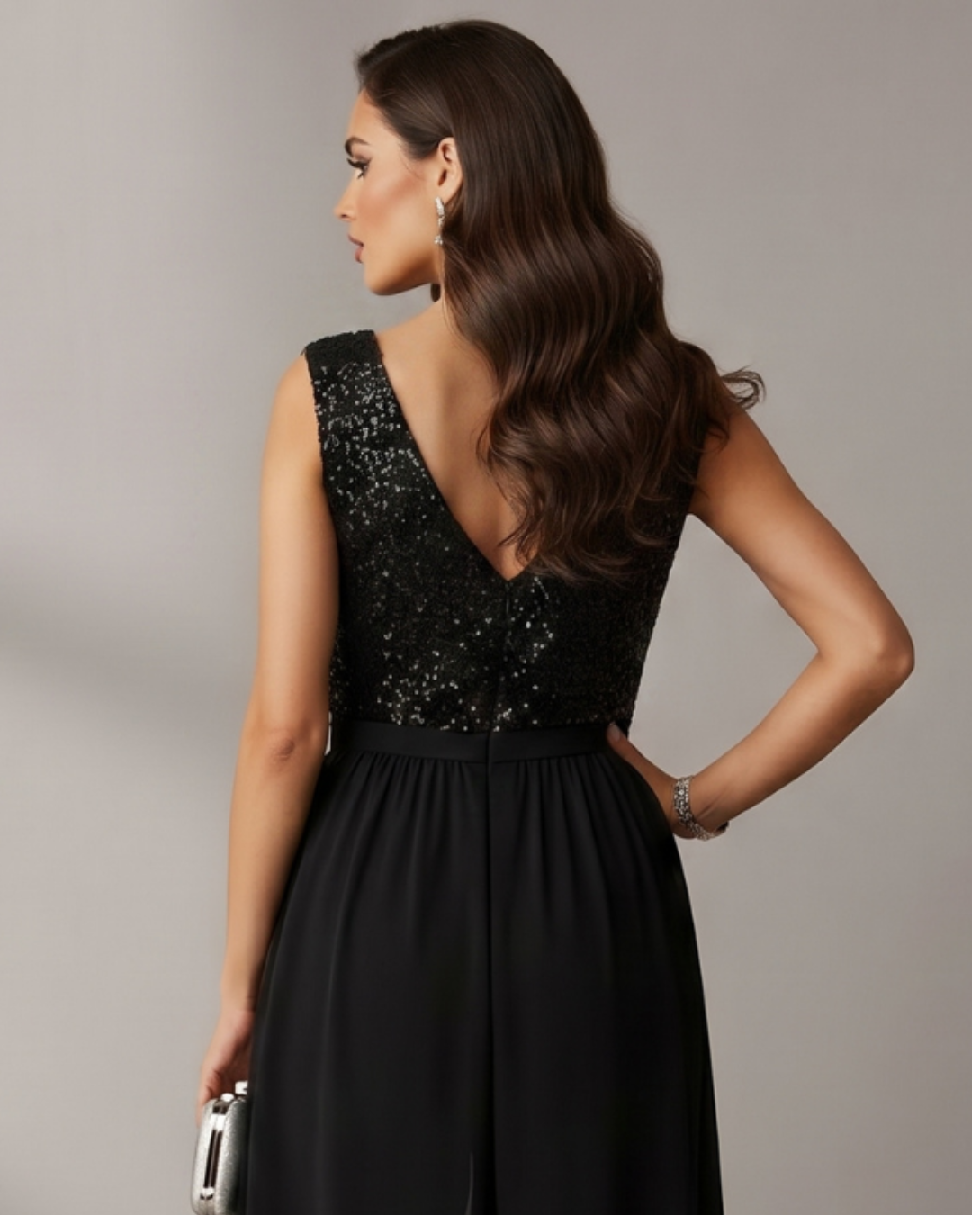 Luna | Elegant Jumpsuit with Tailored Fit and Wide Legs
