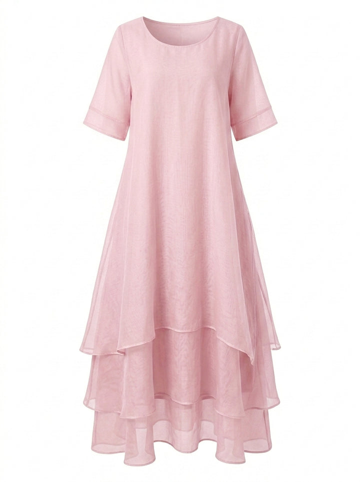 Amy's Wardrobe | Elegant Dress in April Color