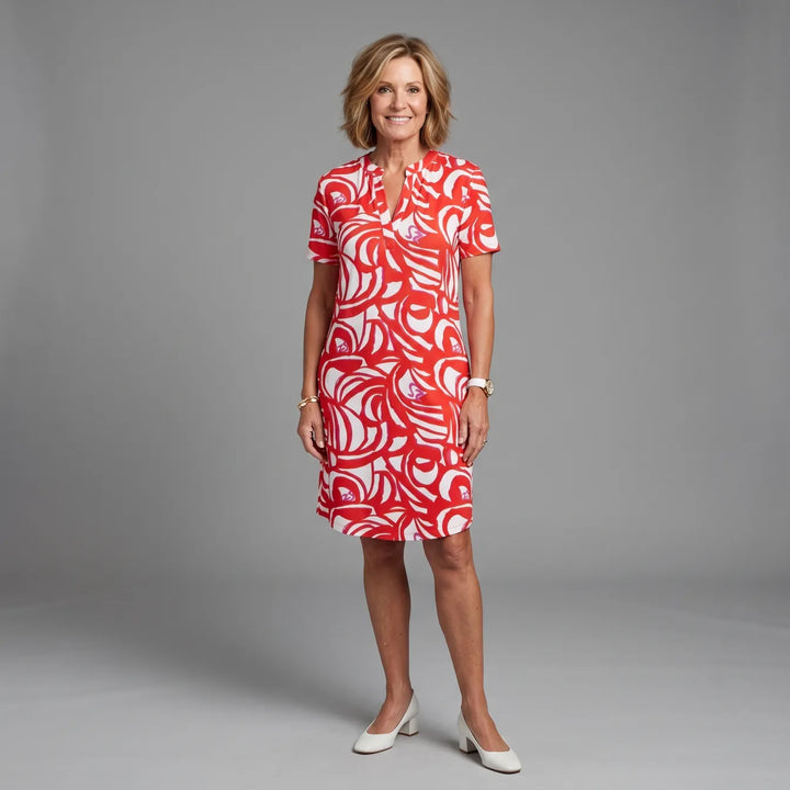 Pollie | Floral Print Midi Dress