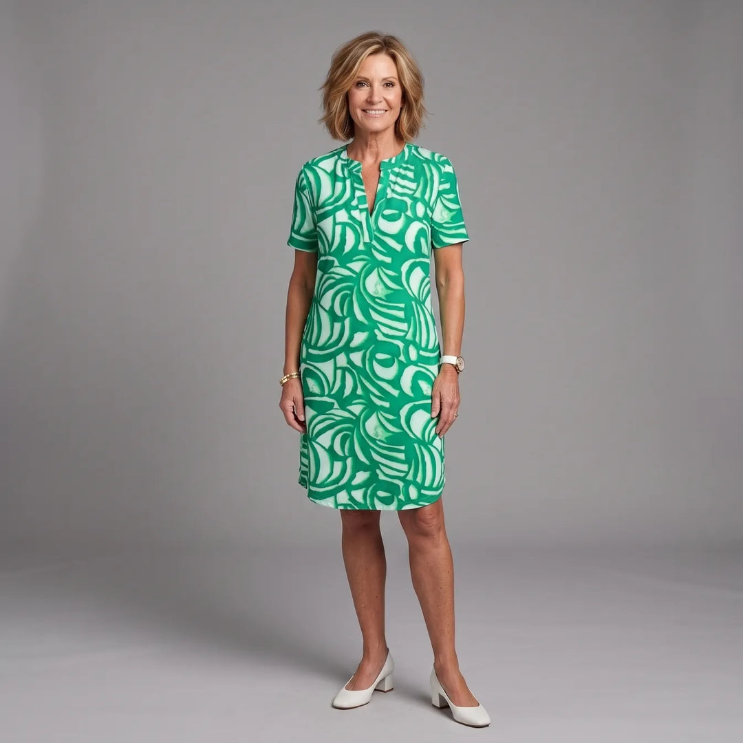 Pollie | Floral Print Midi Dress