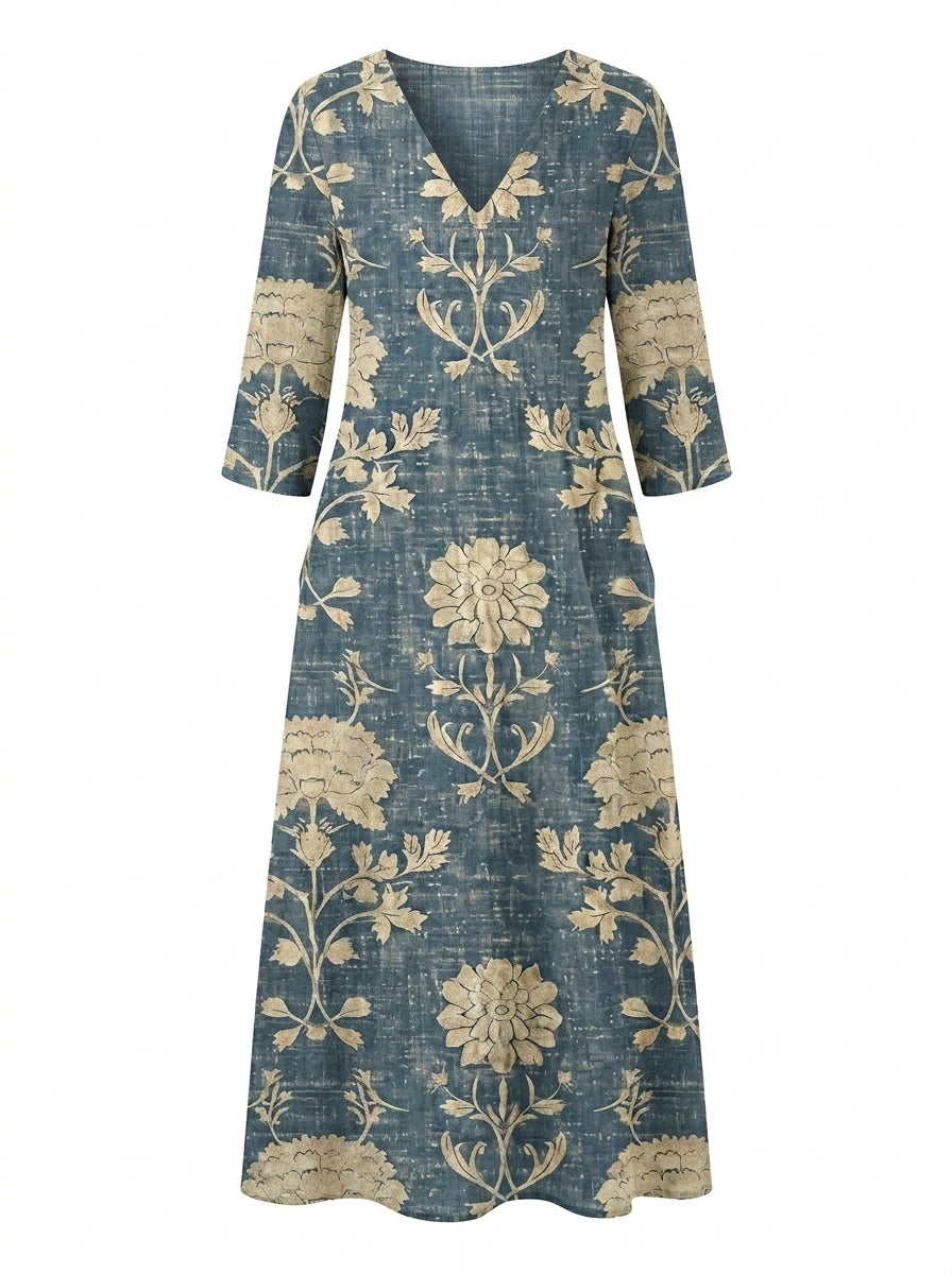 Amy's Wardrobe | Elegant Linen Dress