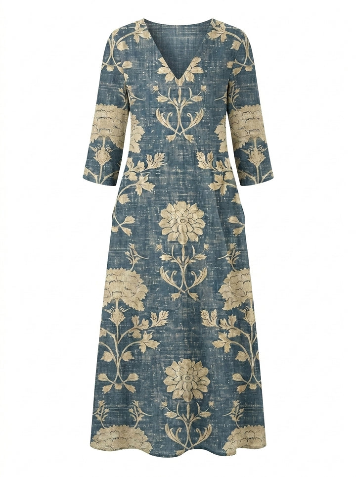 Amy's Wardrobe | Elegant Linen Dress