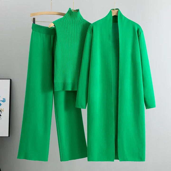 Jillie - Comfortable Three-Piece Set Lounge Wear