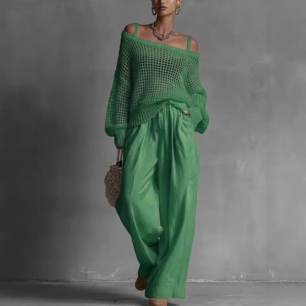Claribel | Elegant Two-Piece Set Outfit