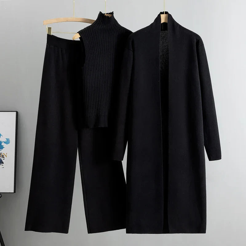 Jillie - Comfortable Three-Piece Set Lounge Wear