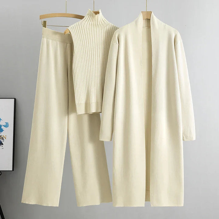 Jillie - Comfortable Three-Piece Set Lounge Wear