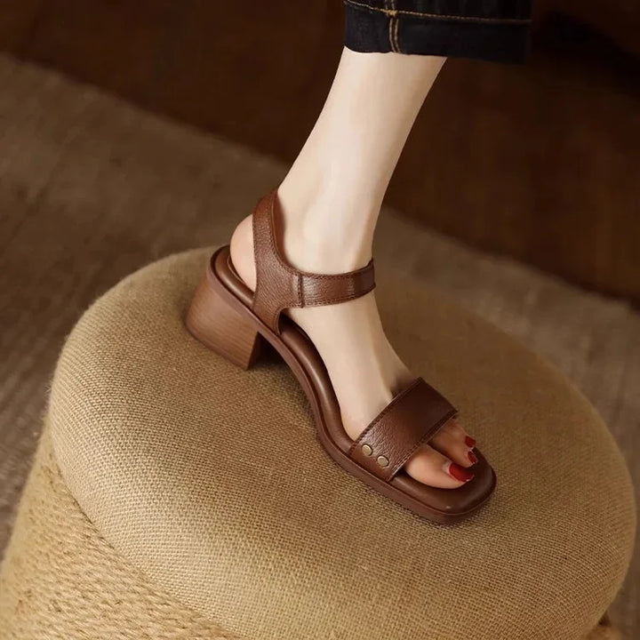 Vallie | Leather Sandals