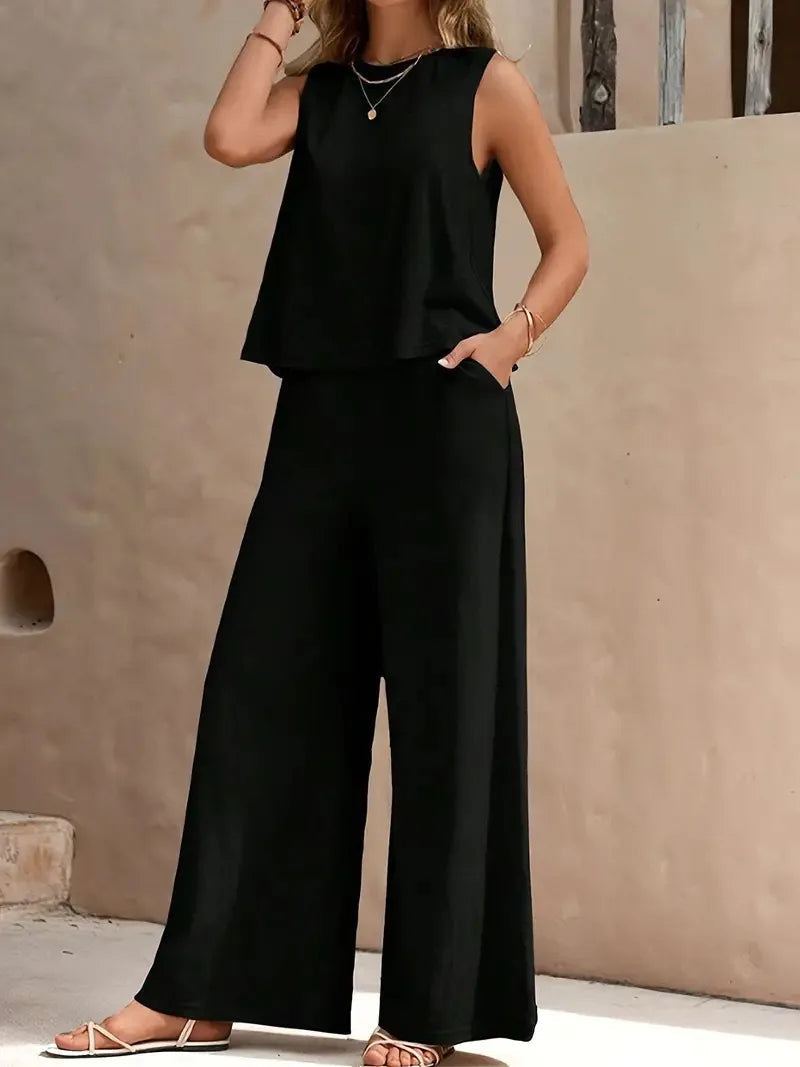 Danielle | Sleeveless Two-Piece Set, Casual, Chic, Comfortable
