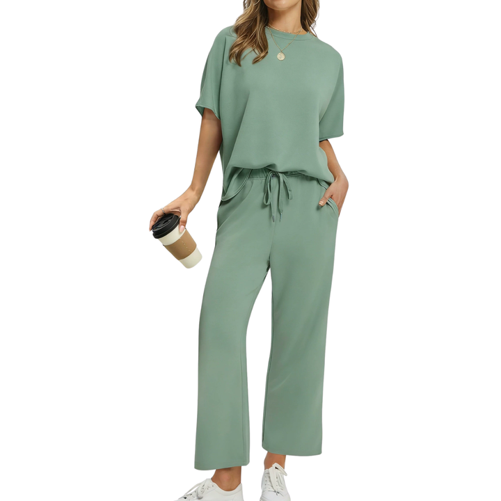 Jillanna Elegant Set | Chic Knit Midi Dress