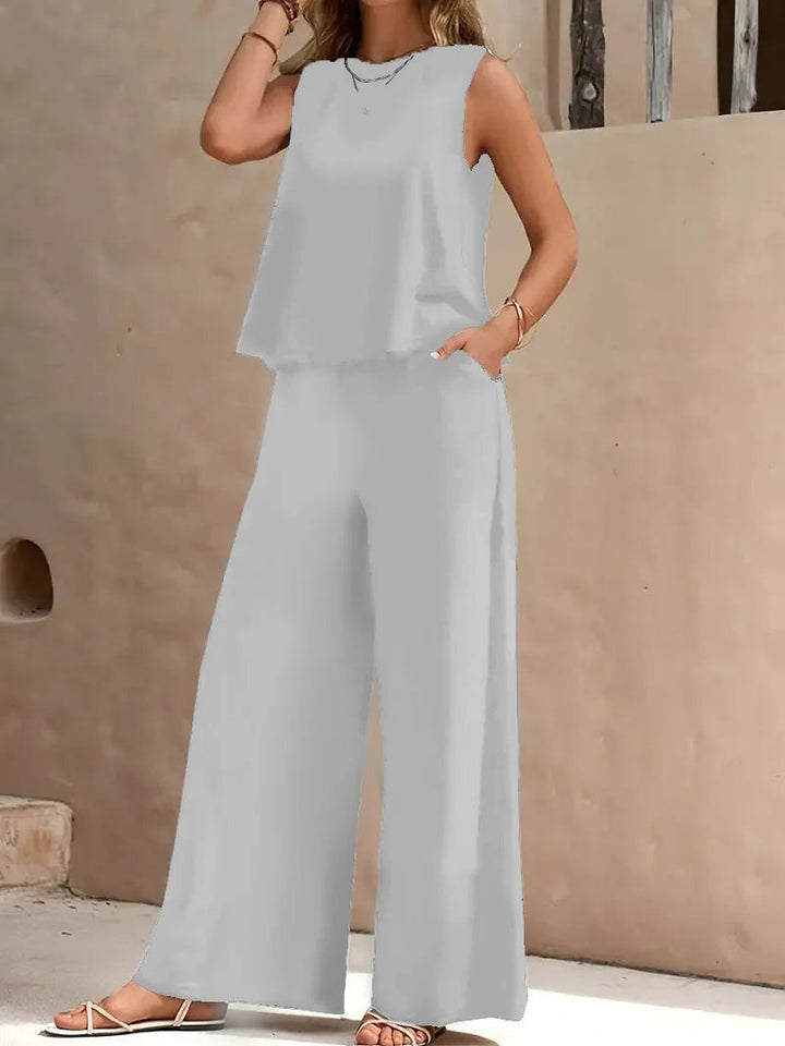 Danielle | Sleeveless Two-Piece Set, Casual, Chic, Comfortable