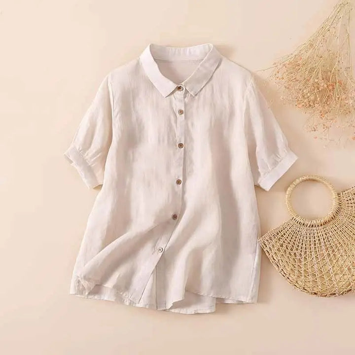 Pamela - Casual Button-Up Shirt