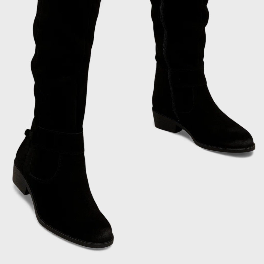 Bree™ Elegant Boots | Chic Leather Ankle Boots
