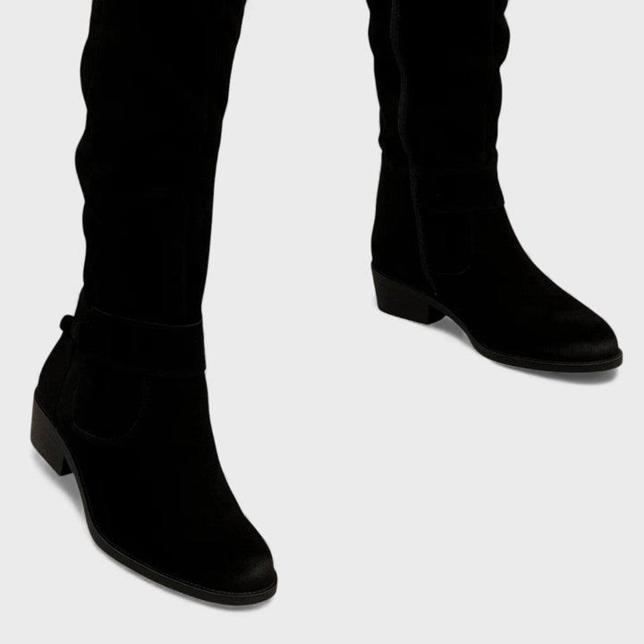 Bree™ Elegant Boots | Chic Leather Ankle Boots