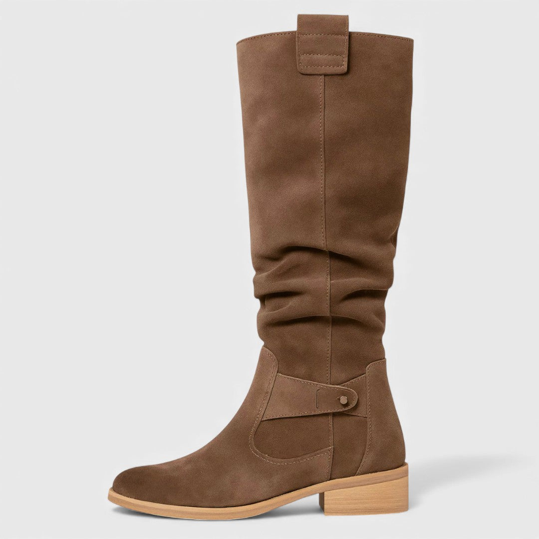 Bree™ Elegant Boots | Chic Leather Ankle Boots