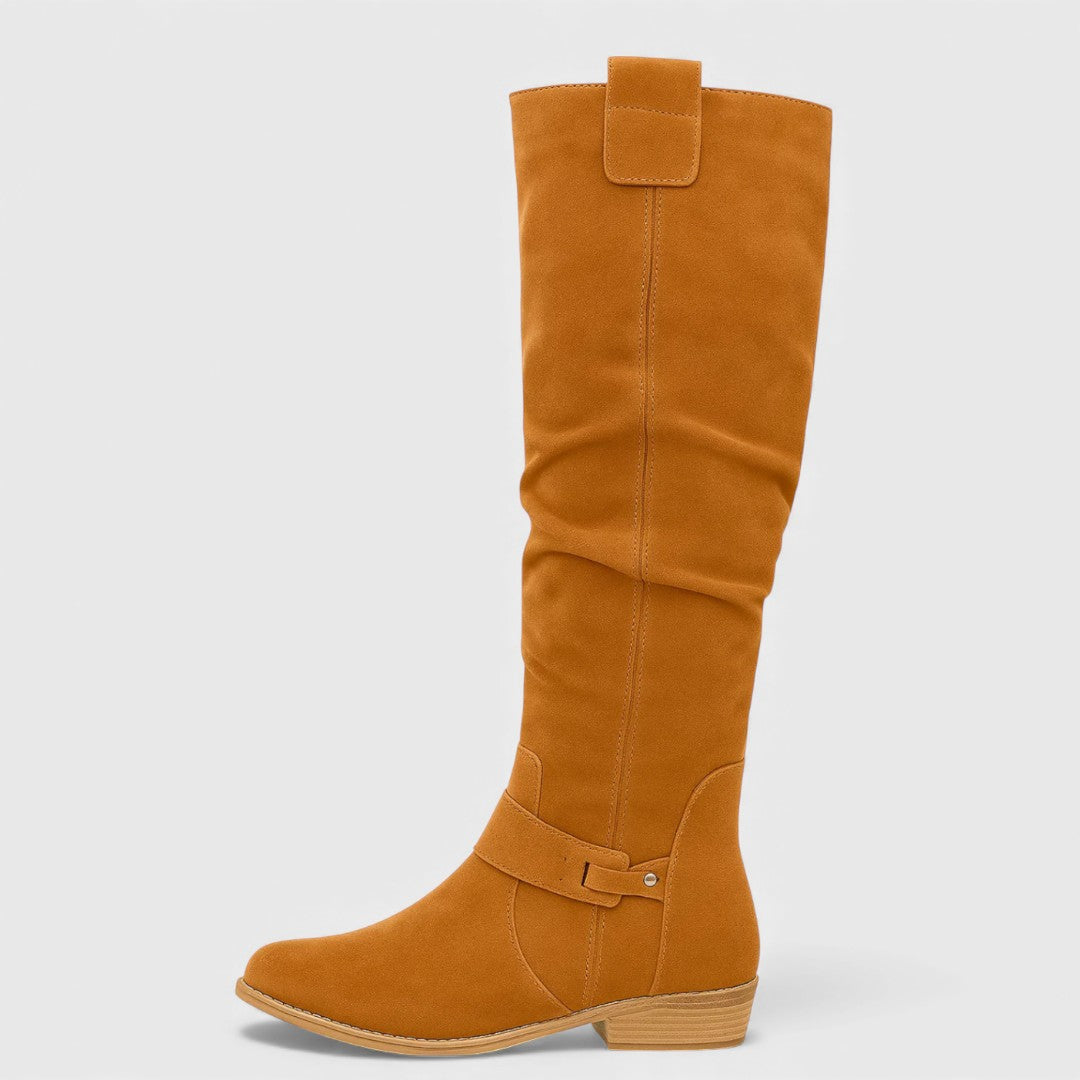 Bree™ Elegant Boots | Chic Leather Ankle Boots