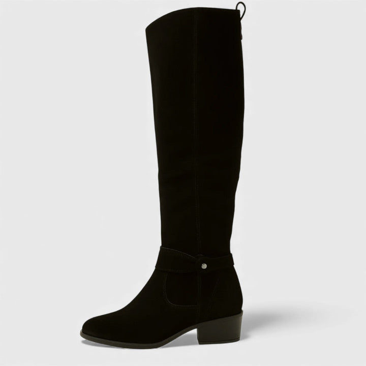 Bree™ Elegant Boots | Chic Leather Ankle Boots