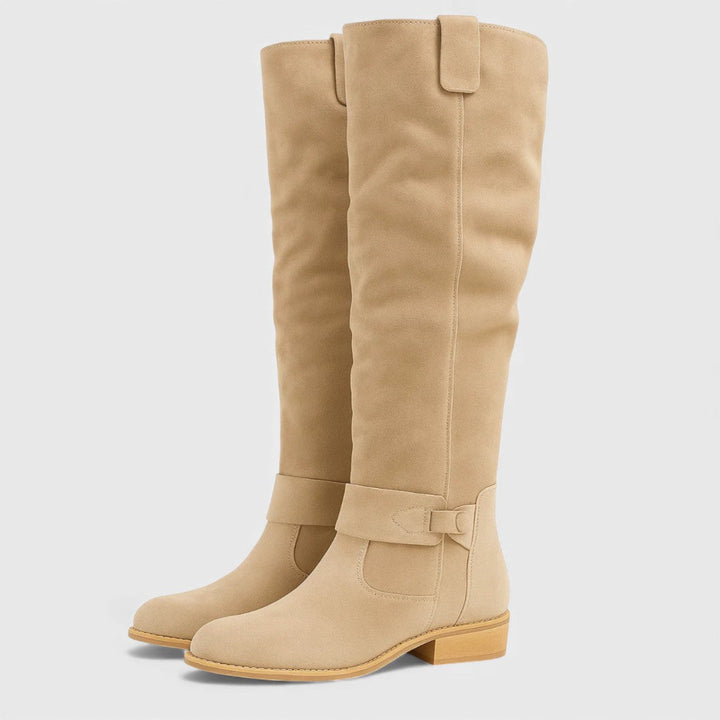 Bree™ Elegant Boots | Chic Leather Ankle Boots