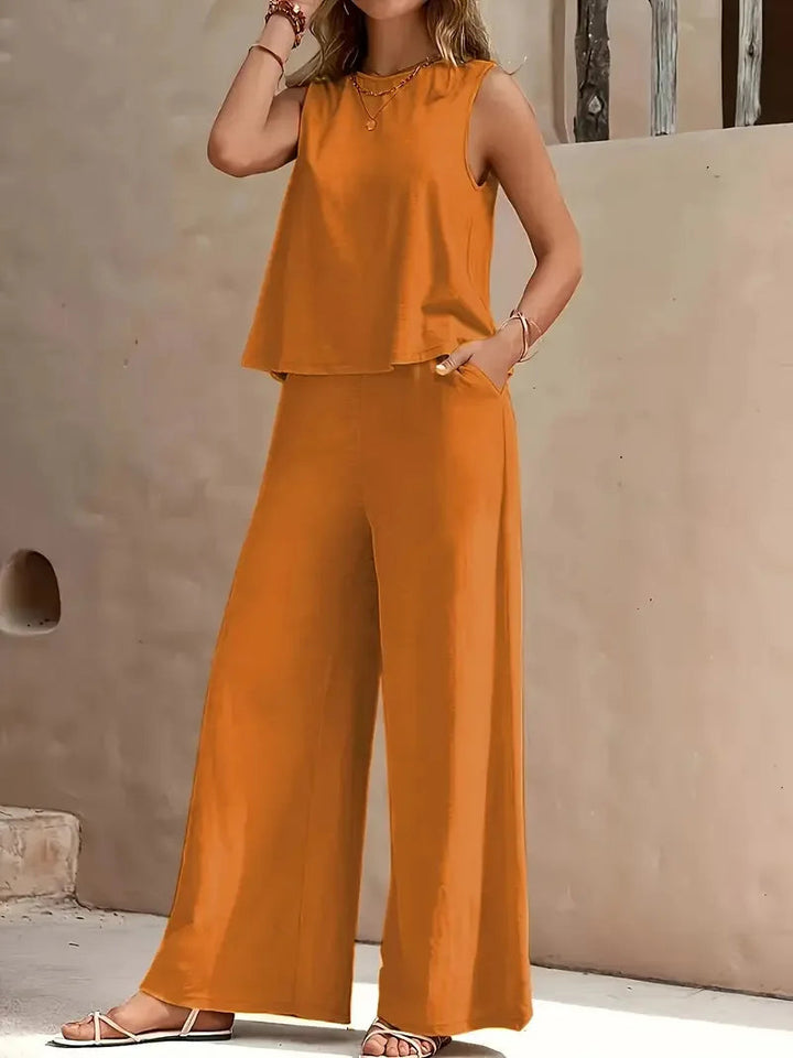 Danielle | Sleeveless Two-Piece Set, Casual, Chic, Comfortable