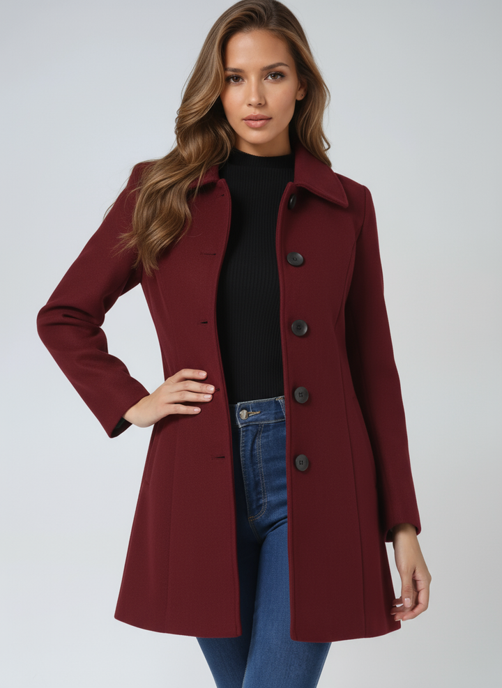 Juliette | Elegant Three Quarter Coat