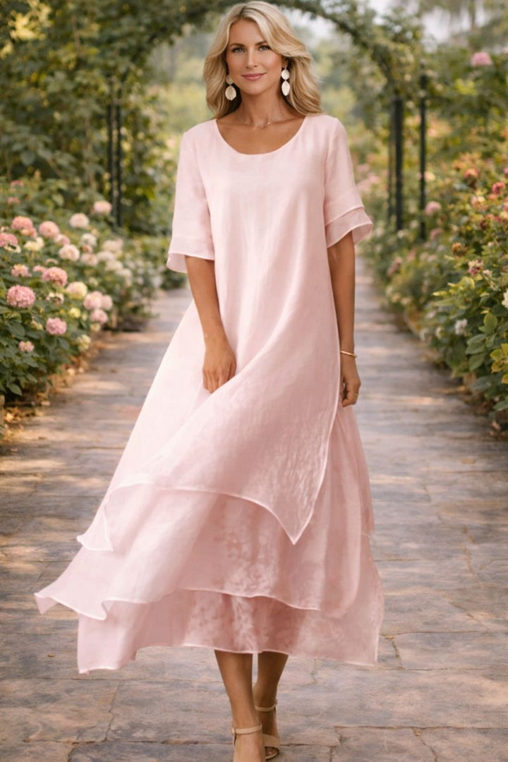 Amy's Wardrobe | Elegant Dress in April Color