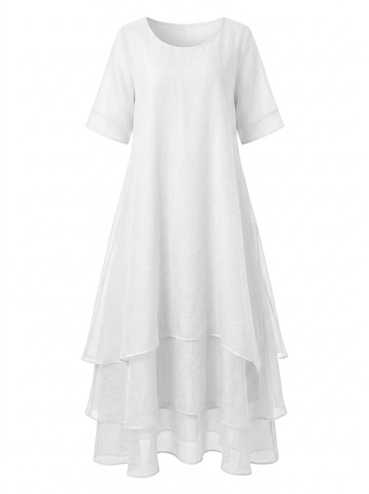 Amy's Wardrobe | Elegant Dress in April Color