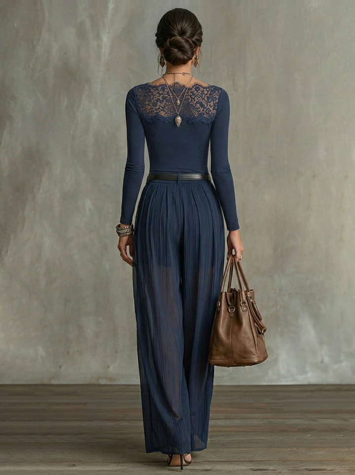 Nysa - Elegant Knit Midi Dress