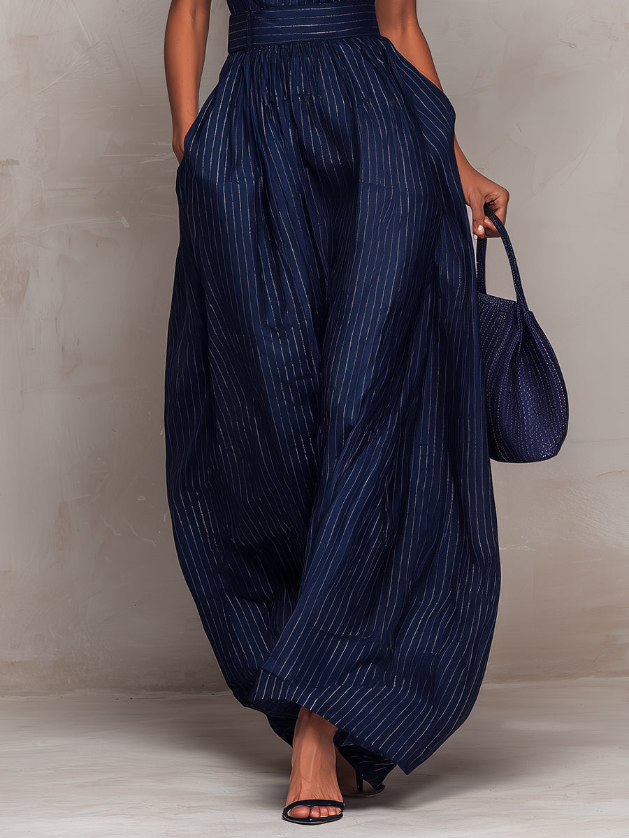 Gwyneth - Wide-leg, Chic, Elegant Jumpsuit