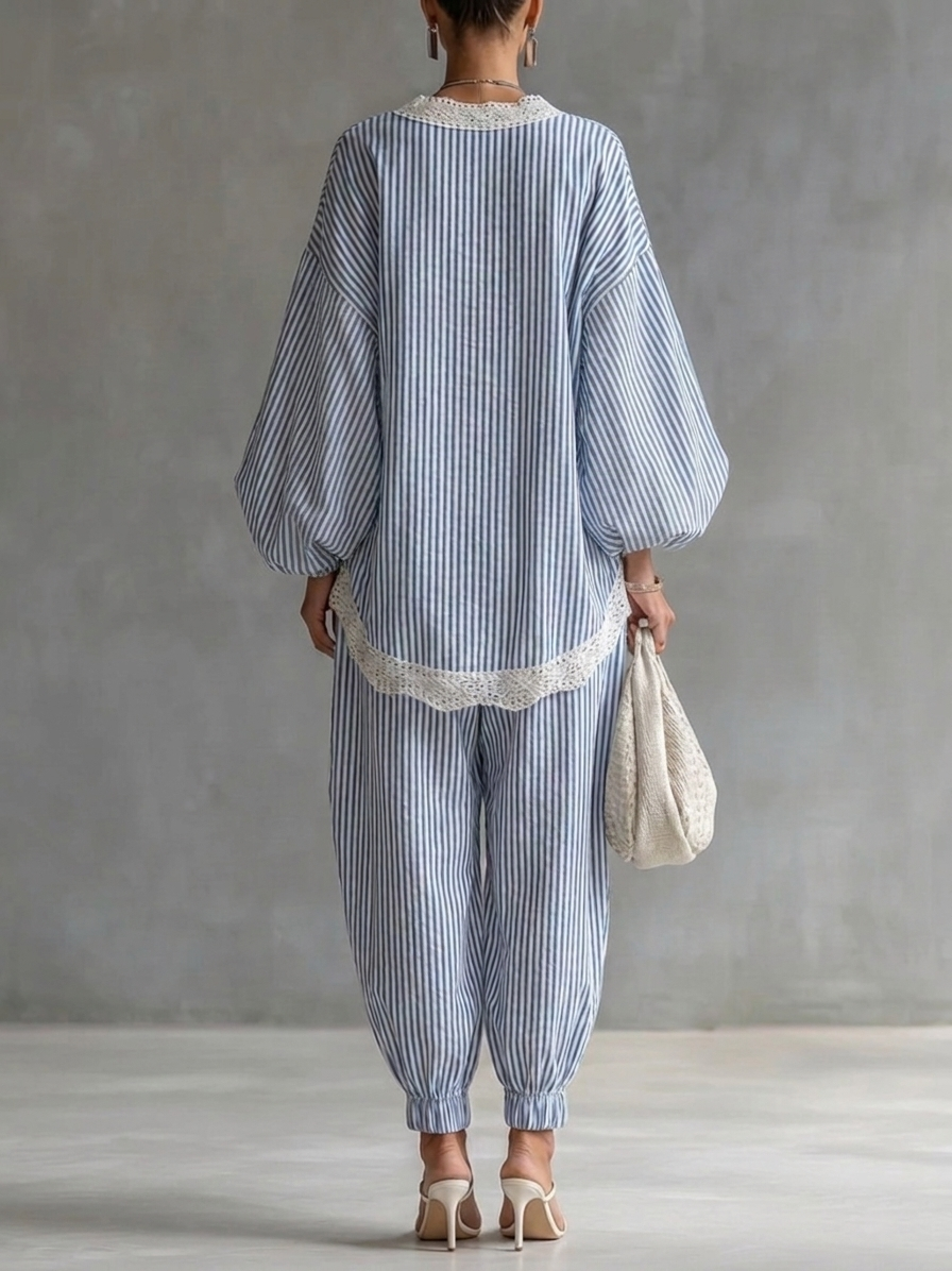 Lynelle - Chic Two-piece Set with Elegant Design and Versatile Style