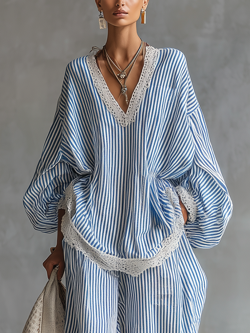 Lynelle - Chic Two-piece Set with Elegant Design and Versatile Style