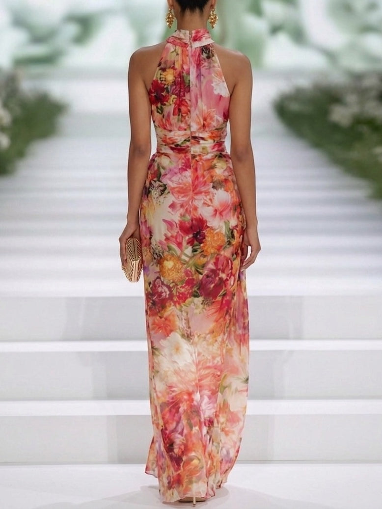 Joyelle | Floral Print Maxi Dress