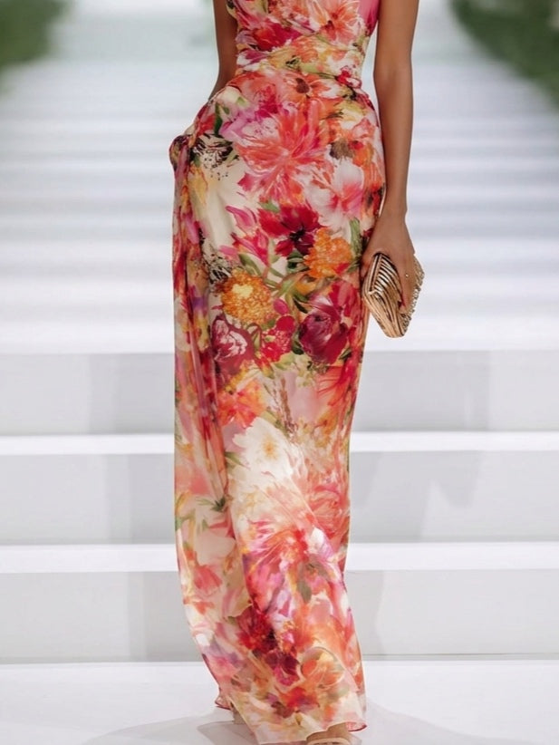 Joyelle | Floral Print Maxi Dress