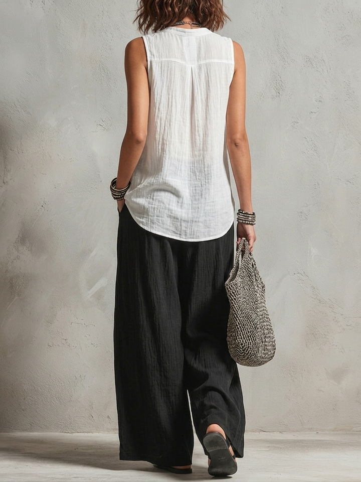 Gerika™ | Chic Three Quarter Sleeve Knit Top