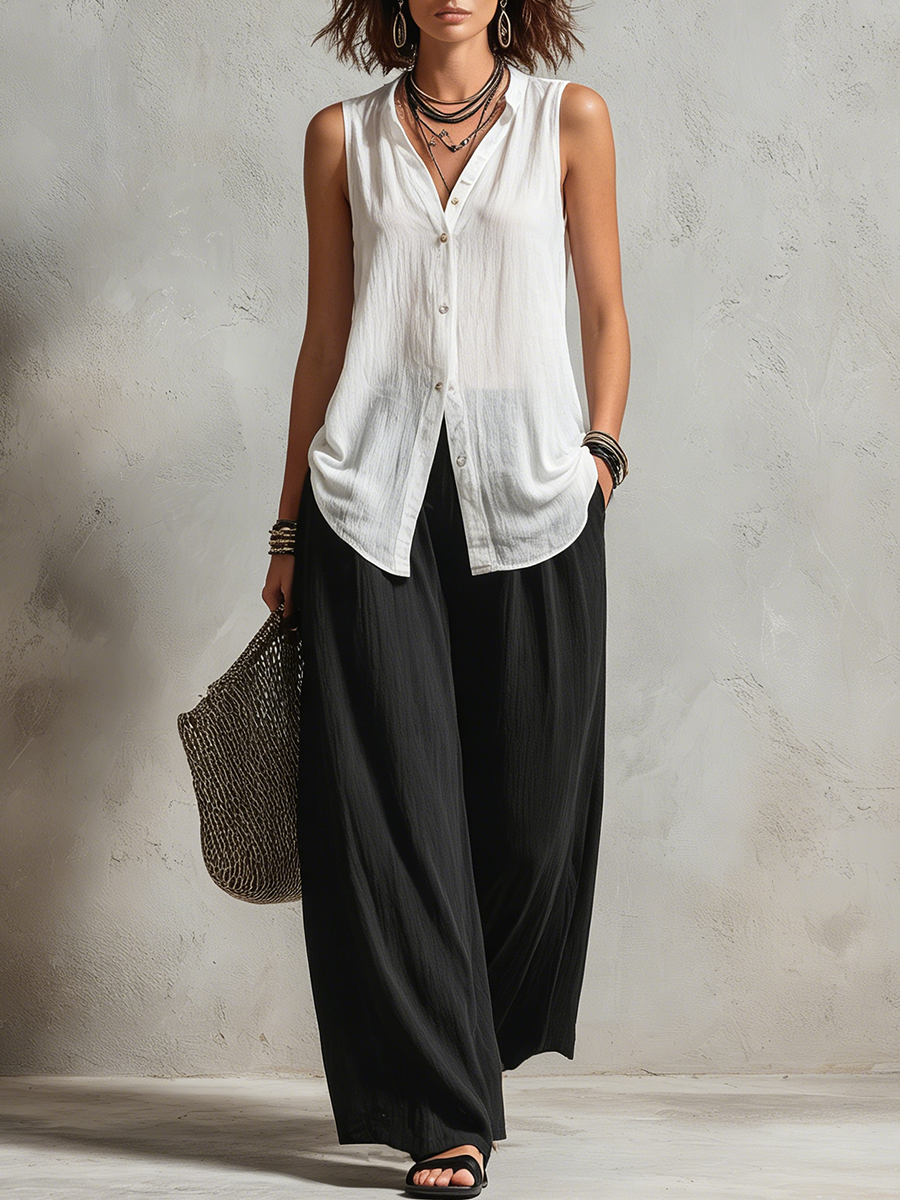Gerika™ | Chic Three Quarter Sleeve Knit Top