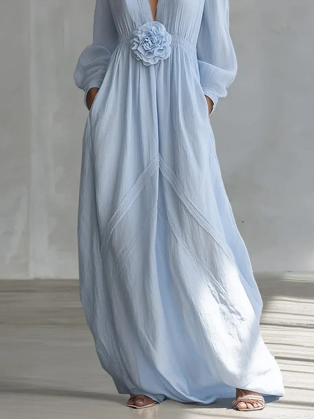 Jackie | Elegant Knit Maxi Dress