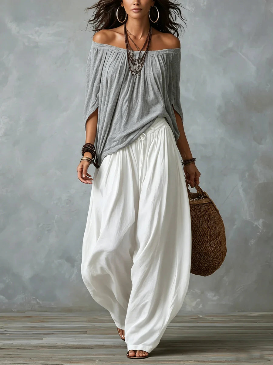 Jadia Elegant Set - Chic Knit Maxi Dress